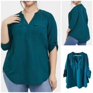 Torrid Harper Pullover Blouse 2